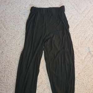 Black dance or workout pants